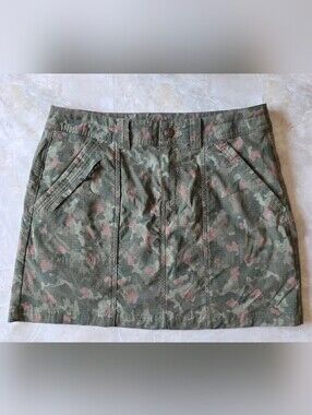 Title Nine Big B Wailea Camo Skort 6 Ripstop Hiking Utility Outdoor Gorpcore
